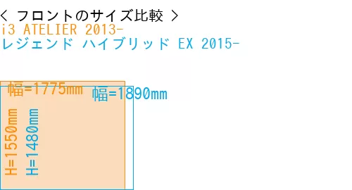 #i3 ATELIER 2013- + レジェンド ハイブリッド EX 2015-